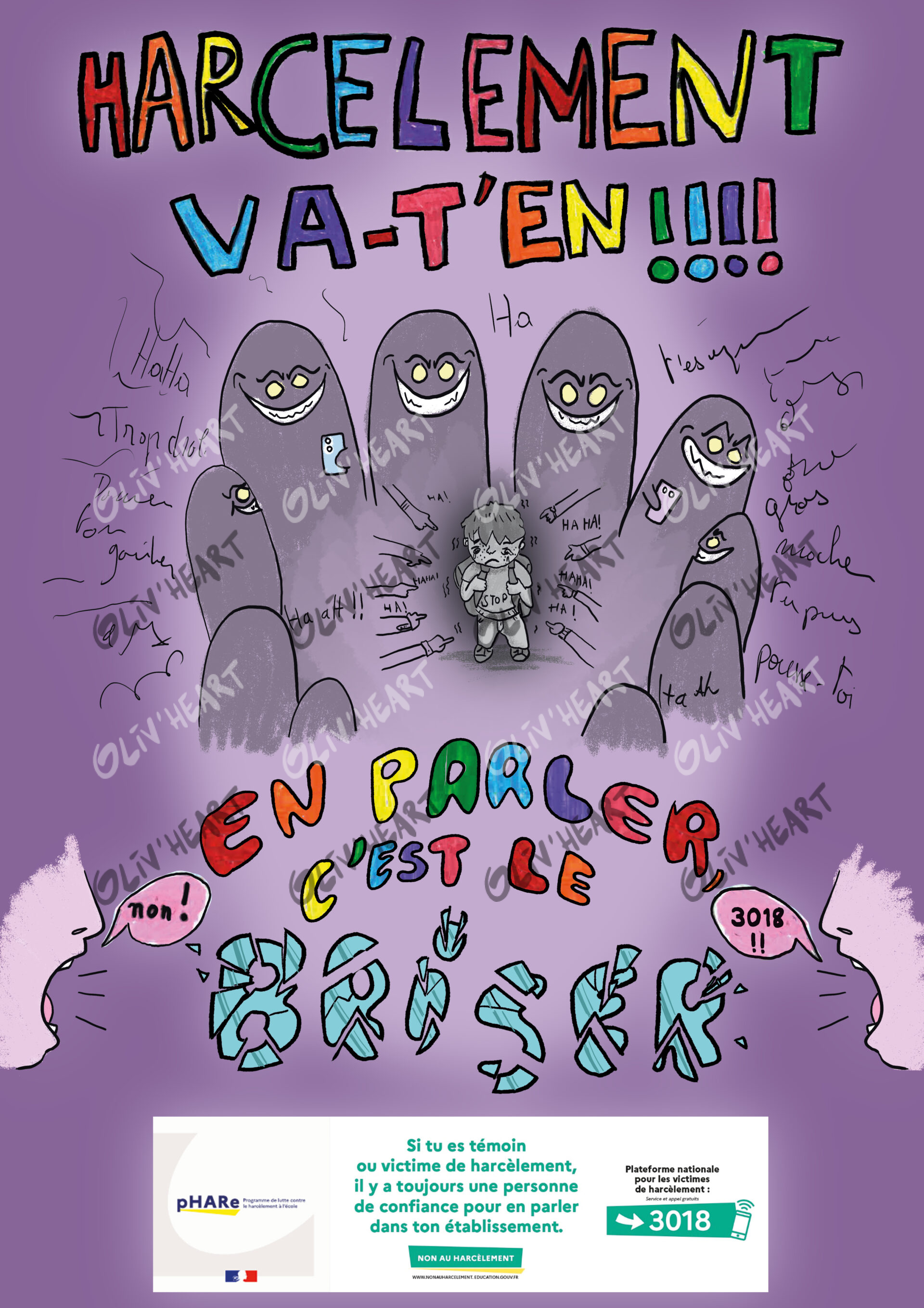 Affiche harcelement 3