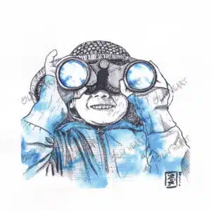 Oeuvre Originale Binocular