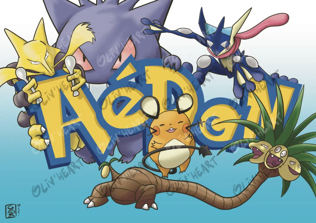 Devis et tarifs 15 Prénom personnalisé digital - pokemon