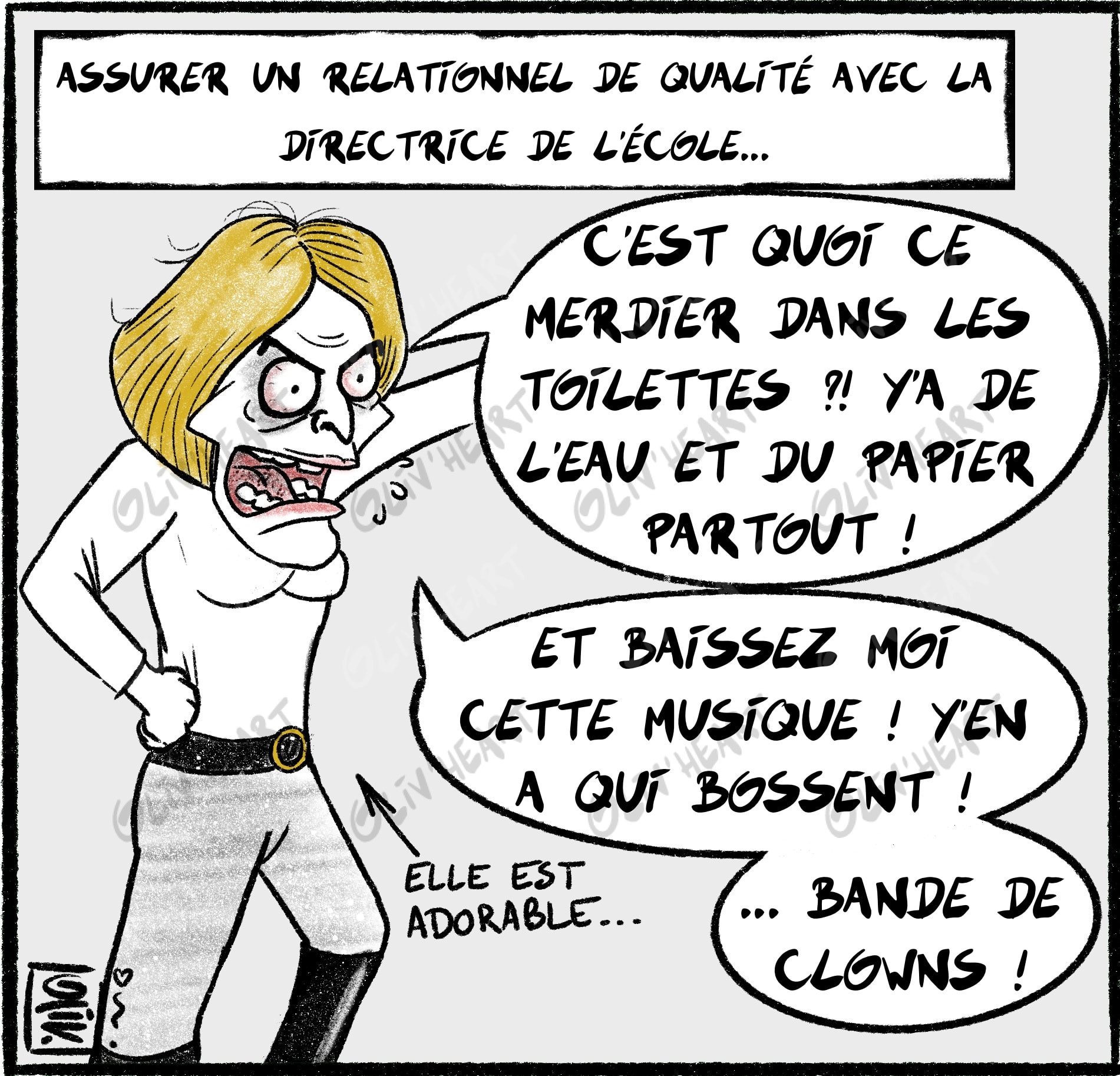 Caricature personnalisée humoristique métier - digitalCaricature personnalisée humoristique métier - digital