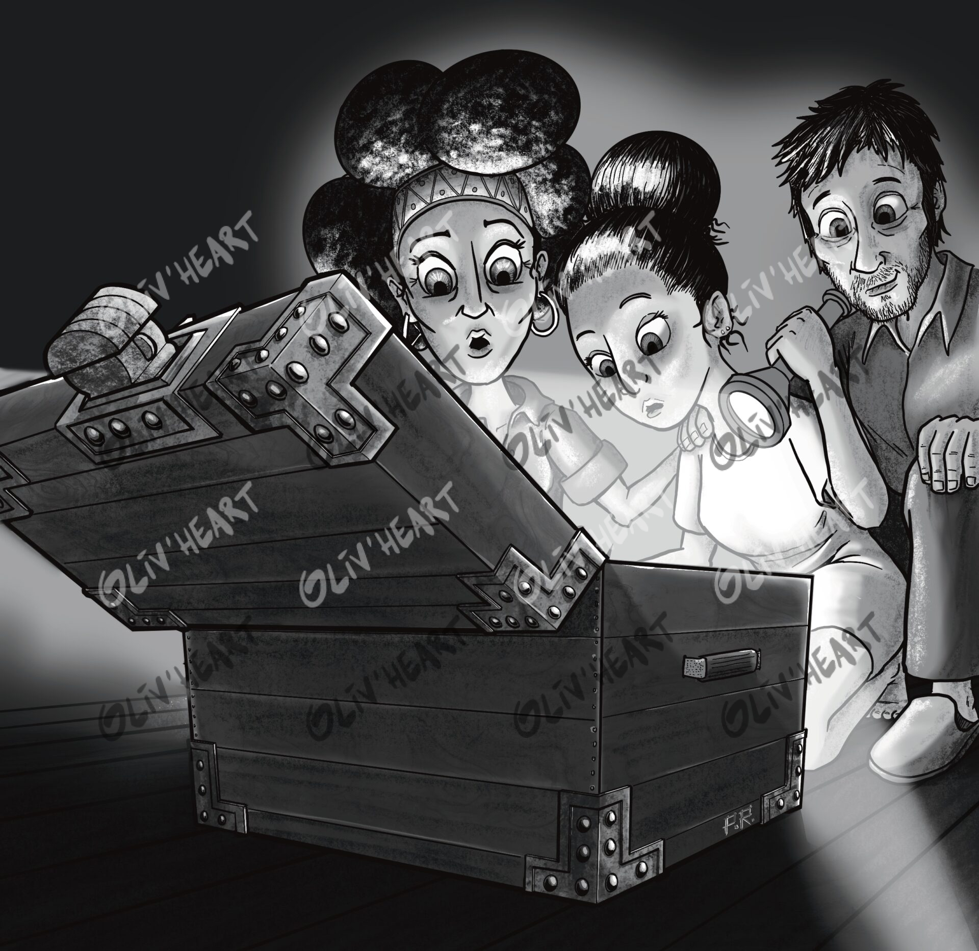 Dessin livre scolaire espagnol- Création de personnages originaux