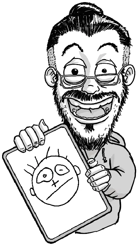 Devis et tarifs 1 Caricature Oliv'heart - Prestations et tarifs