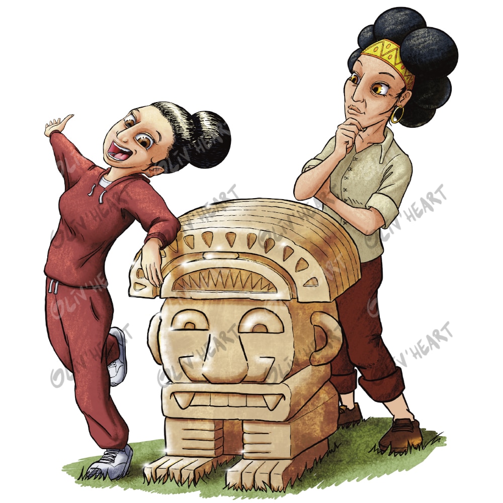 Illustration de couverture de livre - Création de personnages originaux